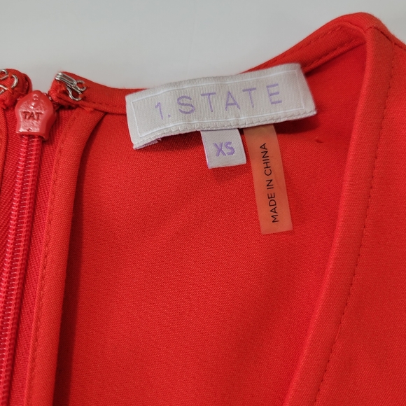 1. State v neck cut out dress size XSmall New - Picture 7 of 12